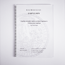 Lade das Bild in den Galerie-Viewer, Skript Drucken & Binden - Copylion