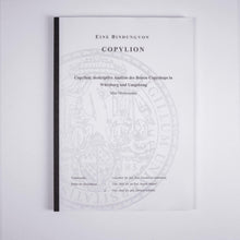 Lade das Bild in den Galerie-Viewer, Bachelorarbeit Drucken & Binden - Copylion